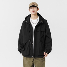 现货5W件冬季三防美式boxy解构连帽雪山冲锋衣棉衣男女棉服厚外套，男装夹克，电商A443