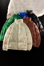 2023棉服男冬季立领简约纯色加厚保暖外套A436-968-P95控价128，男装棉衣，电商A436