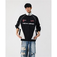 2026无影墙美式印花潮牌立领机车大码M-5XL夹克男JK77979P68控108，男装夹克，星座227-7