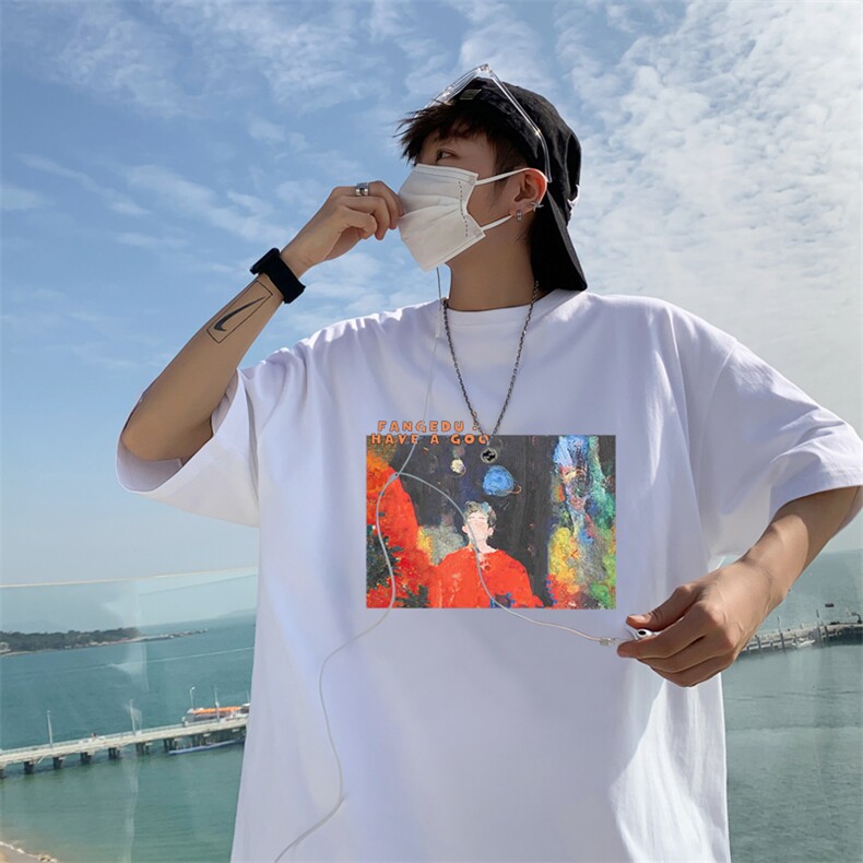 ！数据超好！夏季男士印花短袖T恤半袖QT707-T215-P25,男装T恤,星座617B