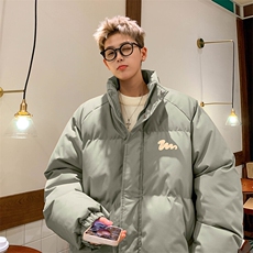 现货抖音得物可供视频冬季三防加厚羽绒棉衣外套面包棉服81157，男装棉衣，电商A486