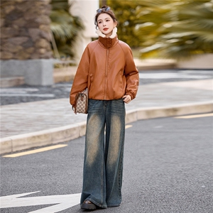 主推BAO款韩版羊羔毛领皮90白鸭绒羽绒服女短款外套百搭显瘦保暖图片