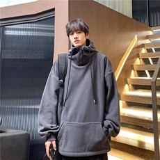 奥粒绒卫衣男韩版潮流连帽帅气2025冬季新款ins宽松外套WB216-P58，女装短外套，星座412-3