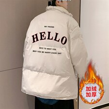 ！2023冬季加绒加厚棉衣男女中性立领棉服外套MY107特P78，男装棉衣，电商B220