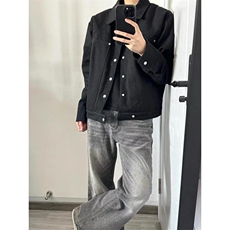 重磅帆布工装夹克外套-JK0105-P90，男装夹克，星座313A(原308A-2)