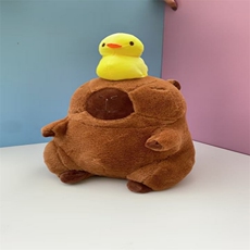 芊朵朵毛绒玩具 鸭子水豚
