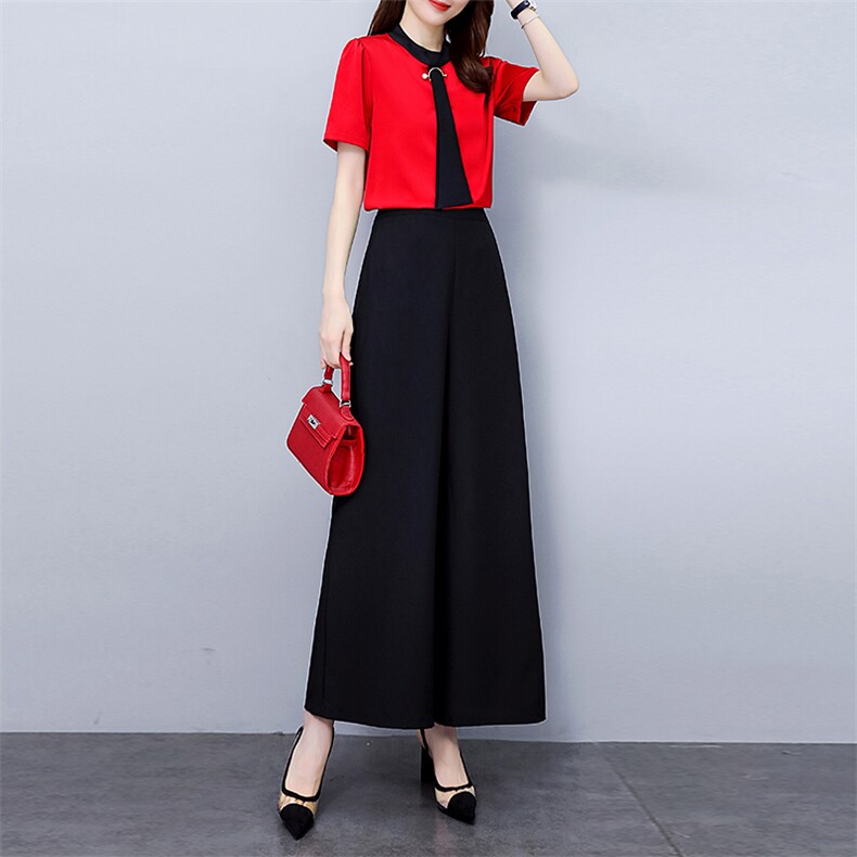 宽松气质优雅百搭减龄简大方时尚套装/套裙，女装套装/套裙，时尚俏佳人