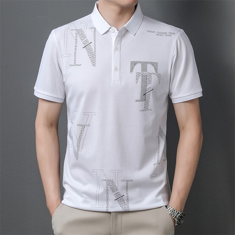 AD1019钱塘2020-3夏季男翻领休闲短袖T恤精品P53图片