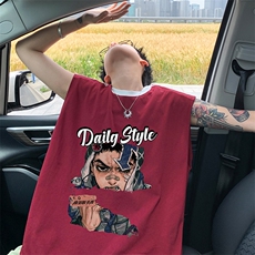 酒红色