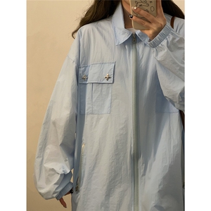 1中性工装大口袋大码M-5XL黄灯外套户外潮牌防晒服FS77006P50控78图片