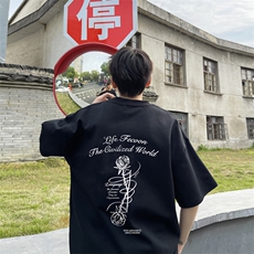 230g重磅纯棉!夏季短袖t恤男半袖男XT450-P25，男装T恤，电商B371