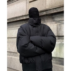 棉服冬季潮牌短款棉衣外套设计感小众加厚宽松立领面包服棉袄，男装棉衣，星座716-2