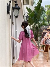 现货，夏季新款韩版连衣裙，女装连衣裙，秋水伊人