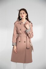 风衣，女装风衣，红雀纺