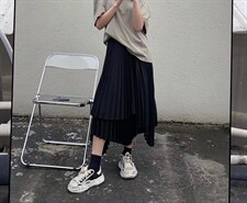 夏季哑光弹力花瑶半裙，女装半身裙，MVP