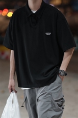 A177-T506-P35新款2025男生短袖polo衫95%聚酯纤维.5%氨纶，男装T恤，电商A177