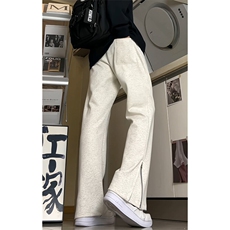 时尚微辣卫裤休闲裤男潮流宽松慵懒风阔腿裤K8457-P40【特价】，男装休闲裤，电商A007