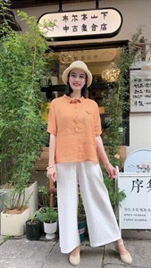 纯苎连衣裙小衫裤子裙子衬衣
时尚风
风淑女风休闲风图片