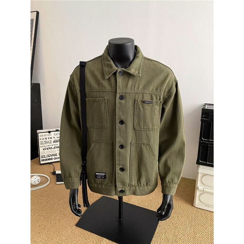 外套男士春季潮流痞帅牛仔工装夹克休闲百搭男装上衣服JK1172-P68,男装工装外套,星座1103-3