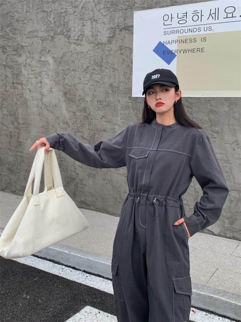 A8820款连体工装压白线系列，其它，衣宫主