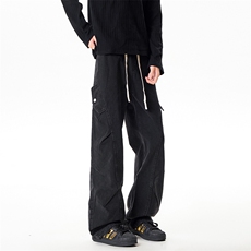高品质B221美式ins高街暗黑宽松工装牛仔裤LK24340-P65控88，男装牛仔裤，电商B221