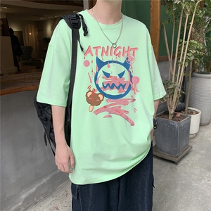中性风大七个色共56个码纯棉短袖t恤A422-1-DT18-P25控39图片
