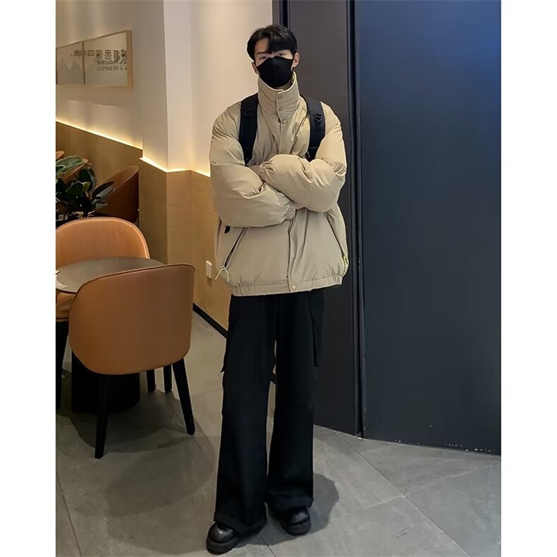 新款棉衣男冬季棉袄外套韩版潮流面包服QMY16P85,男装棉衣,星座1116-2