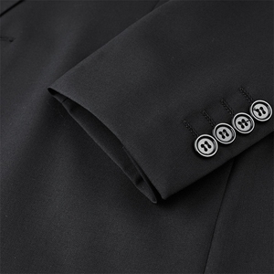 秋季新款西装男西服简约外套羊毛西服商务休闲小西装单西图片