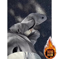 美式重磅运动卫裤男秋冬加绒加厚cleanfit弯刀裤直筒垂感阔腿长裤，男装休闲裤，星座506A