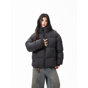 90%绒新标有报韩版宽松羽绒服外套上衣Y993/ P350 现货图片