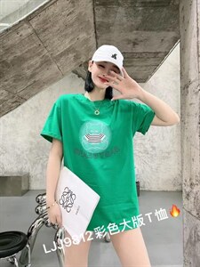 夏季新款短袖T恤，女装T恤，靓晶晶