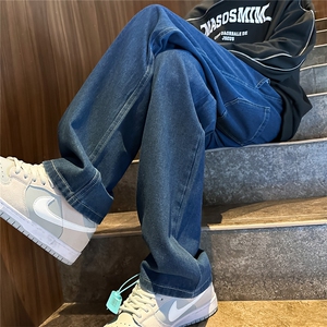 K1220-p30-控59 oversize cleanfit黄泥牛仔裤直筒裤老爹裤长裤图片