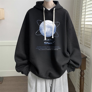 连帽卫衣男大码运动服帽衫外套WY2241-P35 加绒款-P40图片