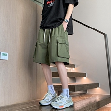 深度库存得物二开夏款宽松短裤男士大口袋宽松工装裤DK27-特25，男装牛仔裤，电商A099