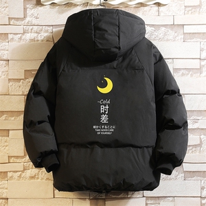 控128加绒面包服男大码羊羔毛衣男MY1607-P100图片