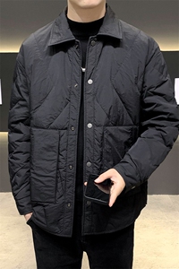 有 标白鸭绒羽绒服男韩版潮流宽松男士外套YR210-165图片