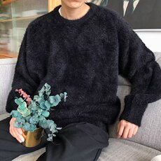 毛衣男冬季水貂绒加厚圆领打底针织衫保暖内衣羊毛衫218-8MS15P55，男装T恤，星座218-8