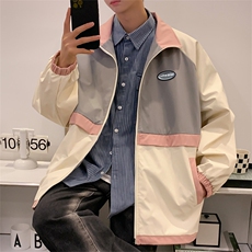 秋款棒球服夹克外套男潮牌潮流字母刺绣情侣学生22126-P65控108，男装夹克，星座717