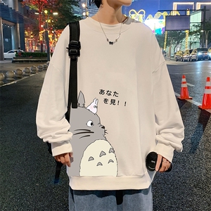 S6150-P28 加绒款-P33 秋季圆领卫衣男大码韩版宽松长袖外套图片