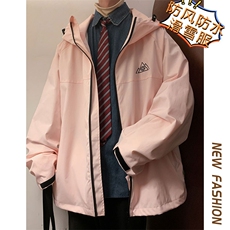 冬款防风防水防寒魔术贴滑雪服男宽松时尚保暖中性风外套M34-P140，男装棉衣，电商A001-1
