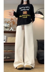 2026春季新品肌理感休闲裤美式垂感中腰卫裤C62191-TP3568，男装休闲裤，电商A102