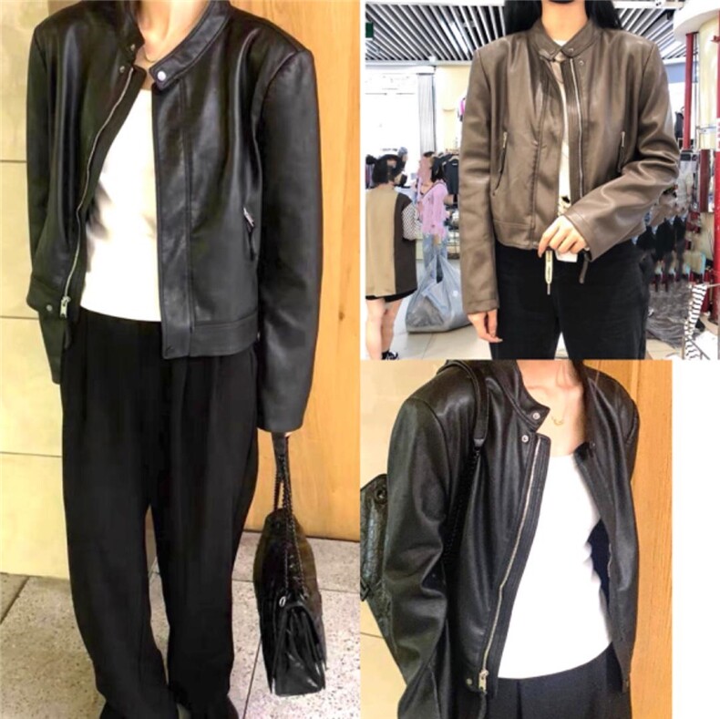 皮衣，女装皮衣，卡薇尔