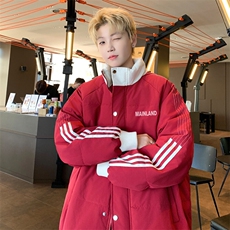 ！2025秋冬新款男士潮牌情侣棉衣加厚立领棉服外套MY211特P80，男装棉衣，电商B220