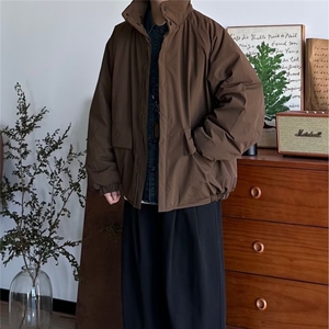 美式复古机能风工装外套男女宽松休闲可拆卸帽夹克户外三防冲锋衣图片