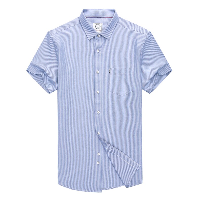 AD2550钱塘2020-3夏季新款男士商务休闲精品短袖衬衣P65,男装衬衫,钱塘207-3
