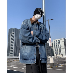秋季新款简约牛仔夹克男百搭长袖JK1225-P65图片