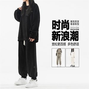 卫衣卫裤套装秋款2026新款美式有型舒适百搭两件套TZ832-特批-98