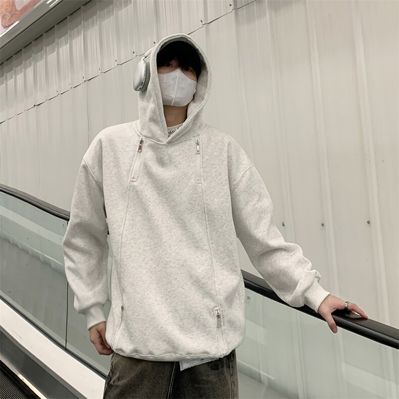 视频图-潮牌设计感连帽卫衣男宽松情侣上衣8082-P48,男装卫衣,电商B380（原B361）