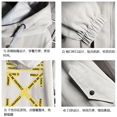 JK41127-P85加棉款-P115纯棉连帽夹克男士大码工装夹克男网格，男装夹克，电商A040A