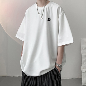 8XL-M 重磅！特大码T潮牌上衣男中性华夫格短袖T恤DX304P25控39图片